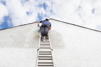 Peinture extérieure à Laurenan — façades et ravalement